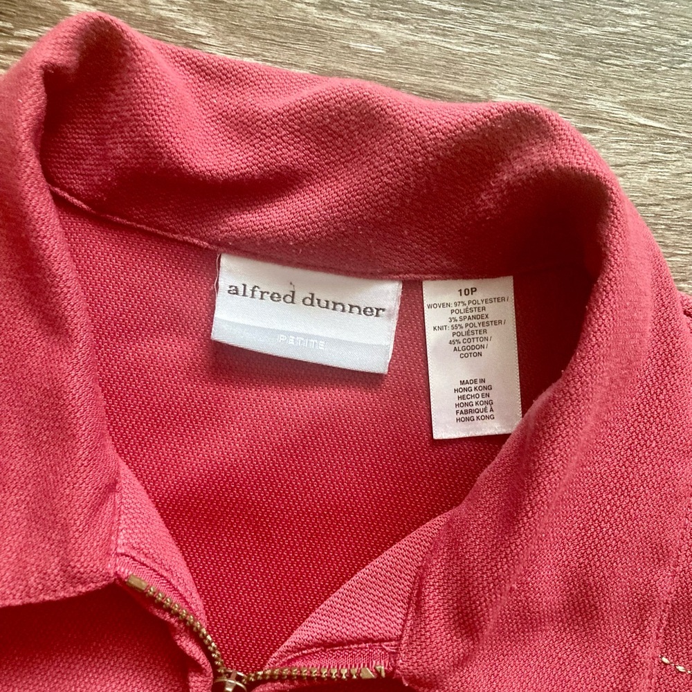 Vintage Alfred Dunner zip-up jacket - Picture 2 of 5